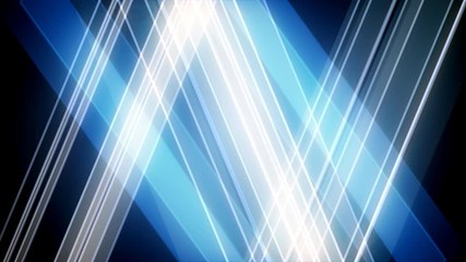 Poster - Abstract Blue stock motion background with Seampless loop.