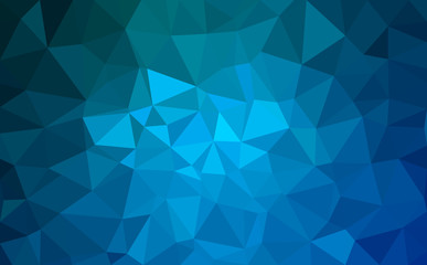 modern blue abstract polygonal background. geometric texture background