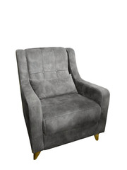 Canvas Print - Modern luxury leather armchair.