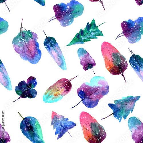Pattern set of tree design elements