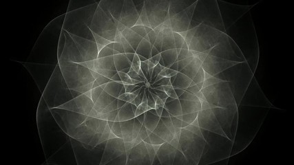 Poster - Abstract connections moving in space 
