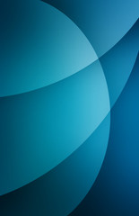 Wall Mural - Abstract blue background with modern pattern of circles layered in classy business background design