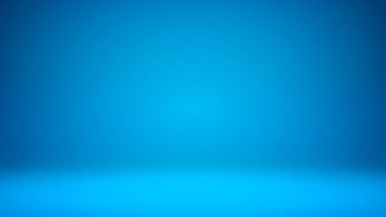 3D Illustration. Green seamless studio gradient background