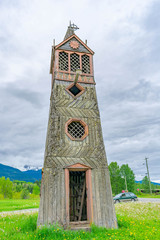 Wall Mural - tower of church