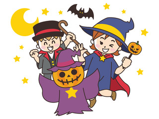 Sticker - ハロウィンのコスプレイヤー