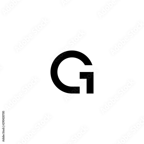 G1 concepts logo vector graphic abstract template Tableau sur Toile
