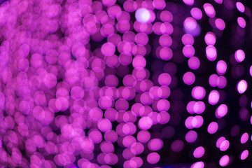 Wall Mural - purple light dot blur concept background