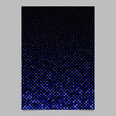 Fototapete - Abstract dot pattern background poster template - vector design