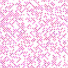 Fototapete - Abstract star pattern background - vector graphic design