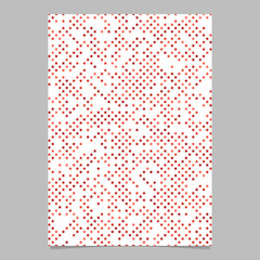 Fototapete - Abstract pentagram pattern background flyer template - vector graphic design