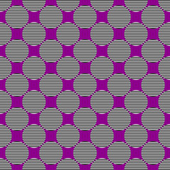 Poster - Seamless abstract circle pattern background - vector illustration