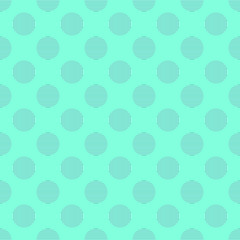Poster - Abstract repeating circle pattern background - vector illustration