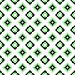 Poster - Simple seamless pattern - vector square design background