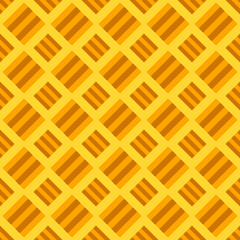 Poster - Abstract repeating square pattern background - vector illustration