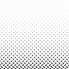 Poster - Monochrome abstract halftone ellipse pattern background - vector template graphic