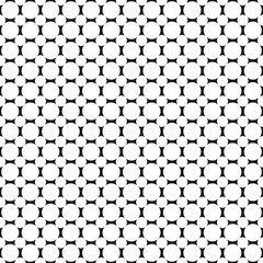 Poster - Monochrome halftone dot pattern background - abstract geometrical vector template illustration