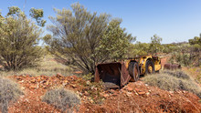 Remains Near A Former Gold Mine In The Australian Outback