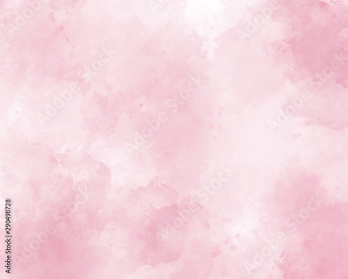 Pink abstract watercolor background