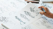 © Chaosamran_Studio - Animator designer Development designing drawing sketching development creating graphic pose characters sci-fi robot Cartoon illustration animation video game film production , animation design studio.