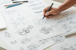 © Chaosamran_Studio - Animator designer Development designing drawing sketching development creating graphic pose characters sci-fi robot Cartoon illustration animation video game film production , animation design studio.