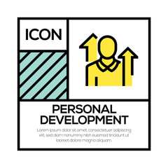 Sticker - PERSONAL DEVELOPMENT ICON CONCEPT