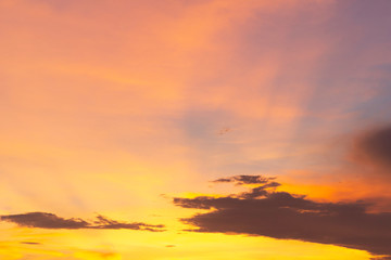 Wall Mural - sky at sunset