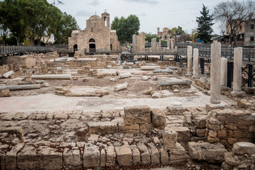 Strong earthquakes destroyed the huge Christian basilica, and then the crusader church. On the ruins of these temples, the Byzantines erected the church of St. Kiyriaki.    