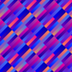 Poster - Gradient geometrical diagonal stripe pattern background design - abstract vector graphic
