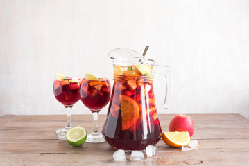 Wall Mural - Red Wine Sangria