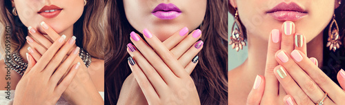 Nail art and design Fototapet