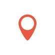 © Art Alex - Map pointer icon. GPS location symbol. Flat design style.