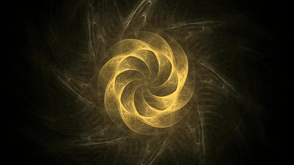 Poster - Abstract connections moving in space 