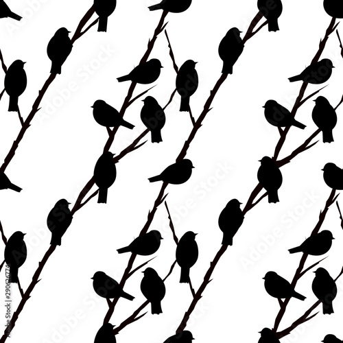 seamless-pattern-with-silhouettes-of-birds-on-the-branches