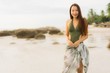 © siraphol - Portrait beautiful asian women happy smile relax on the tropical beach sea ocean