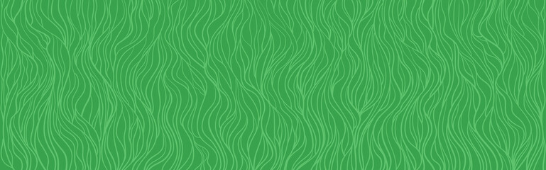 Wall Mural - Seamless wallpaper on horizontally surface. Abstract wavy background. Hand drawn waves. Stripe texture with many lines. Waved pattern