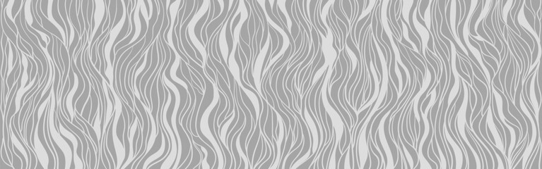 Wall Mural - Wavy background. Hand drawn waves. Seamless wallpaper on horizontally surface. Stripe texture with many lines. Waved pattern. Line art. Print for your design