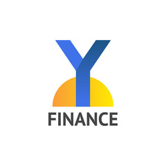 Poster - Finance Logo. Vector illustration.
