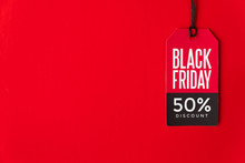 Black Friday Tag With Copy-space
