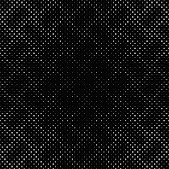 Poster - Black and white geometrical ring pattern background - monochrome abstract vector graphic design