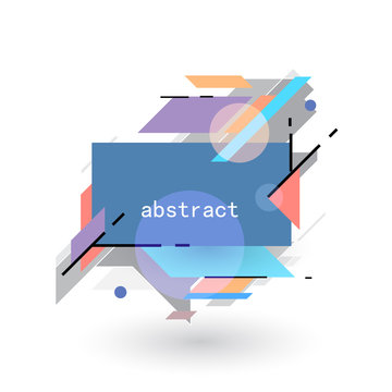 abstract vector geometric shapes