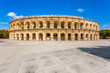 Les arènes de Nîmes, Gard, France 