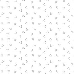 Poster -  triangle pattern Seamless. Vector background, rexture
