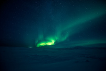 Wall Mural - northern lights aurora borealis
