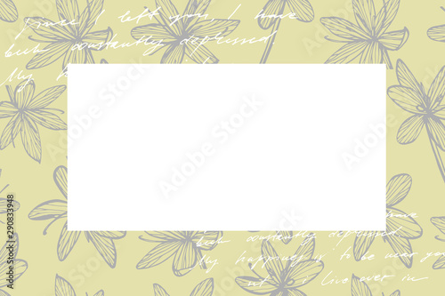 Collection of hand drawn flowers and plants. Botany. Set. Vintage flowers. Bl...