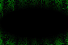 Binary Code Algorithm Background. Computer Digital Language Illustration.