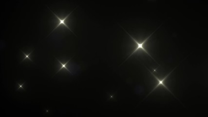 Wall Mural - flashing magic light animation particles overlay