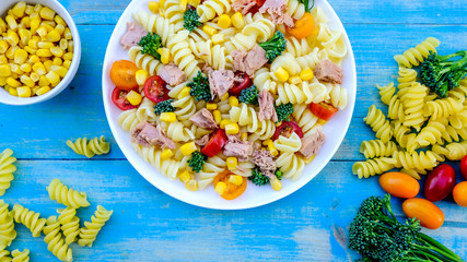 Sticker - Tuna and Sweetcorn Healthy Pasta Salad