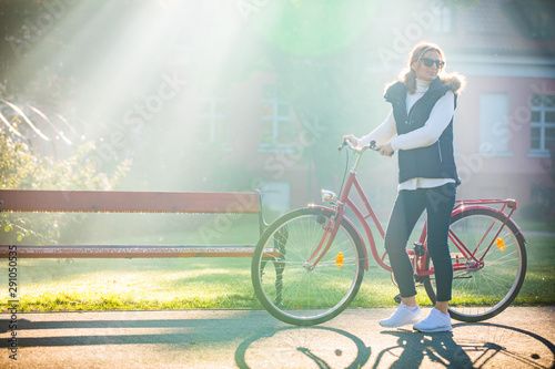 bike in city