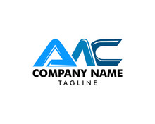 Initial Letter AMC Logo Template Design