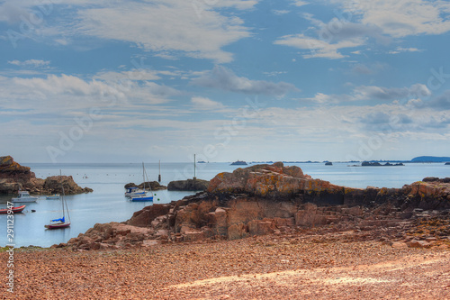 Fotografía ile de brehat a maree basse